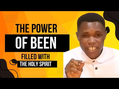 THE POWER OF BEING FILLED WITH THE HOLY SPIRIT - YouTube