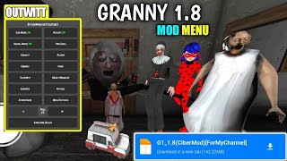👵🏻granny 1.8 mod menu 😱|| granny live stream || hack mod menu // #granny #granny2 #granny3 #game