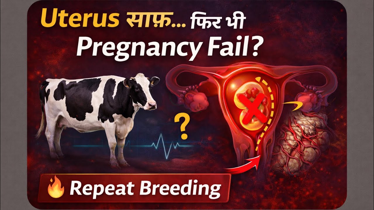Uterus साफ… फिर भी Pregnancy Fail? | Hormone नहीं, Environment Problem | Repeat Breeding