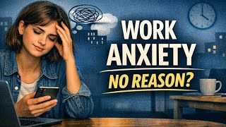 Why you feel anxious at work for no reason 😕😟