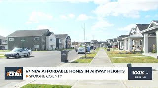 67 new affordable homes in Airway Heights
