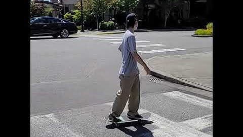 15 Yr. old LOW-Gunn.  BIG STEEZ nose slide to big heel flip to 180 shove it.