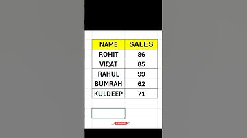 Advanced excel #excel #exceltutorial #computer #shortfeed #shorts