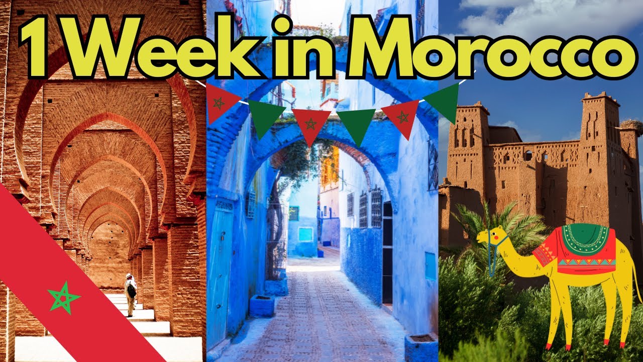 ⁣The BEST Way to Spend 7 Days in Morocco (Travel Itinerary)