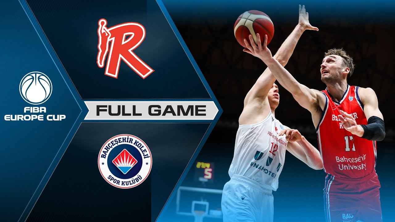 FINAL 1st Leg: Reggio Emilia v Bahcesehir College | Full Basketball Game | FIBA Europe Cup 2021