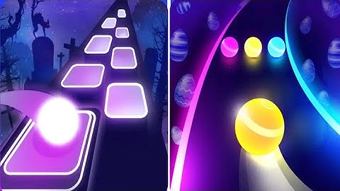 ✔️Tiles Hop 🆚 Dancing Road ✔️ Max Level pro walkthrough new gameplay android, ios version LVL838056U