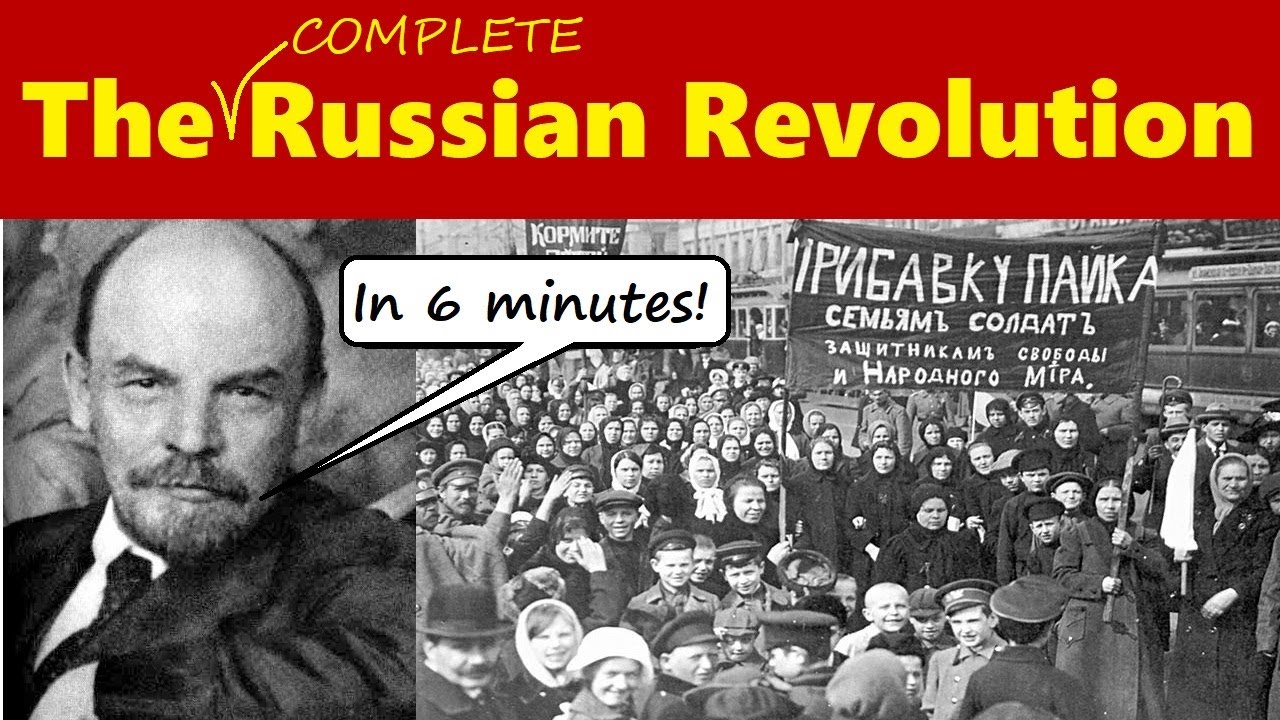 The Complete Russian Revolution in 6 Minutes! - YouTube