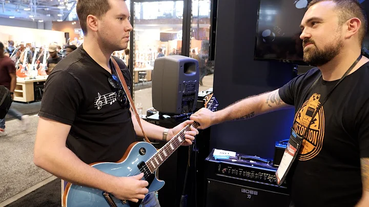 Playing THE FORBIDDEN RIFF in a Huge Guitar Store