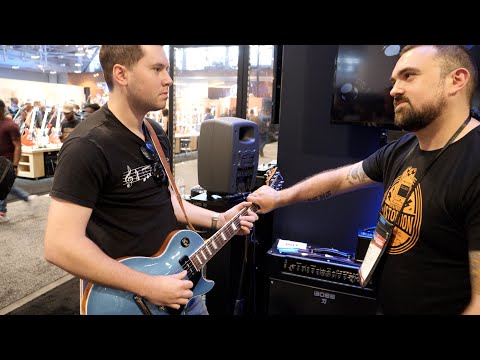 Playing The Forbidden Riff In A Huge Guitar Store