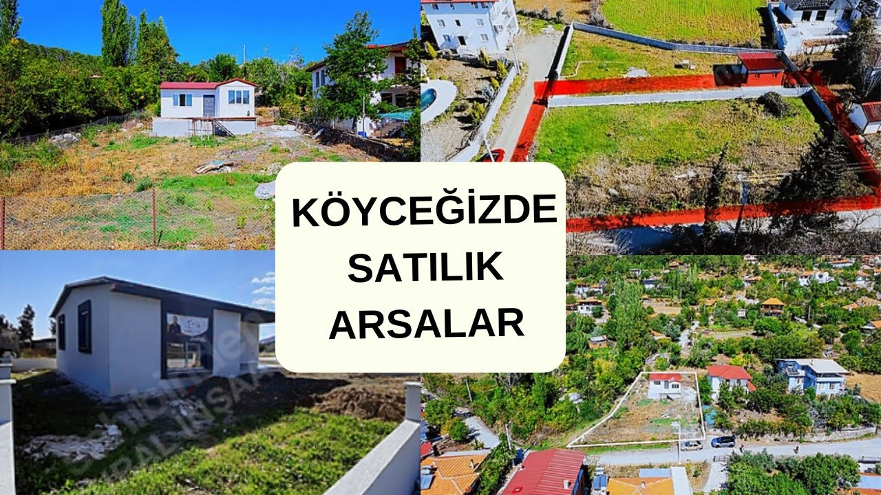 KÖYCEĞİZ DE SATILIK ARSALAR