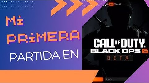 Mi Primera Vez 😅 En Call Of Duty Black Ops 6 (Beta)ಠ_ಠ