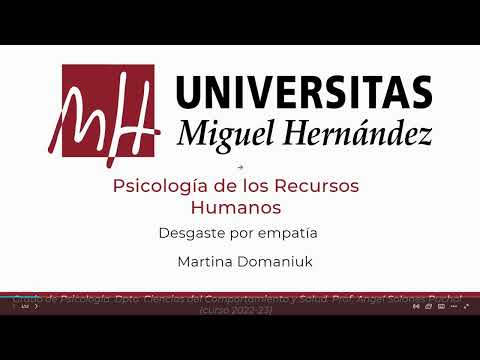 DESGASTE POR EMPATÍA