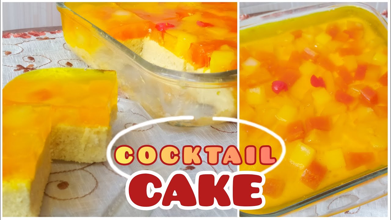 Cocktail Cake Recipe - Fruit Cocktail Cake