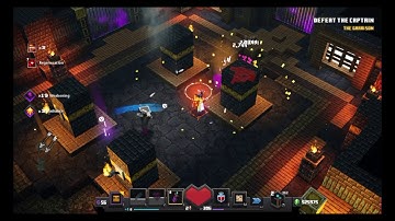 Minecraft Dungeons Howling Peaks DLC Rampart Captain Mini Boss