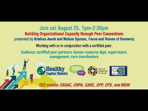 Building Organizational Capacity Through Peer Connections: Presented by 