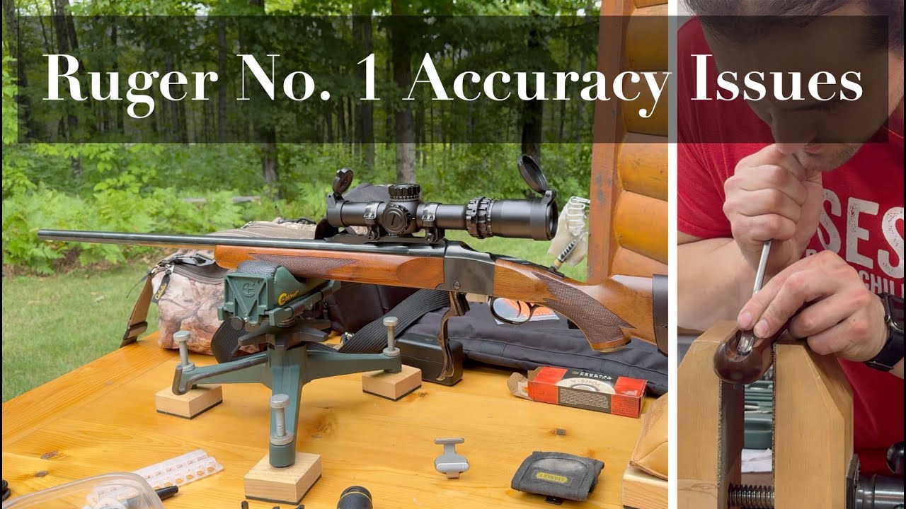 Проблемы с точностью Ruger No 1 решены!!! - потребовалось некоторое время…