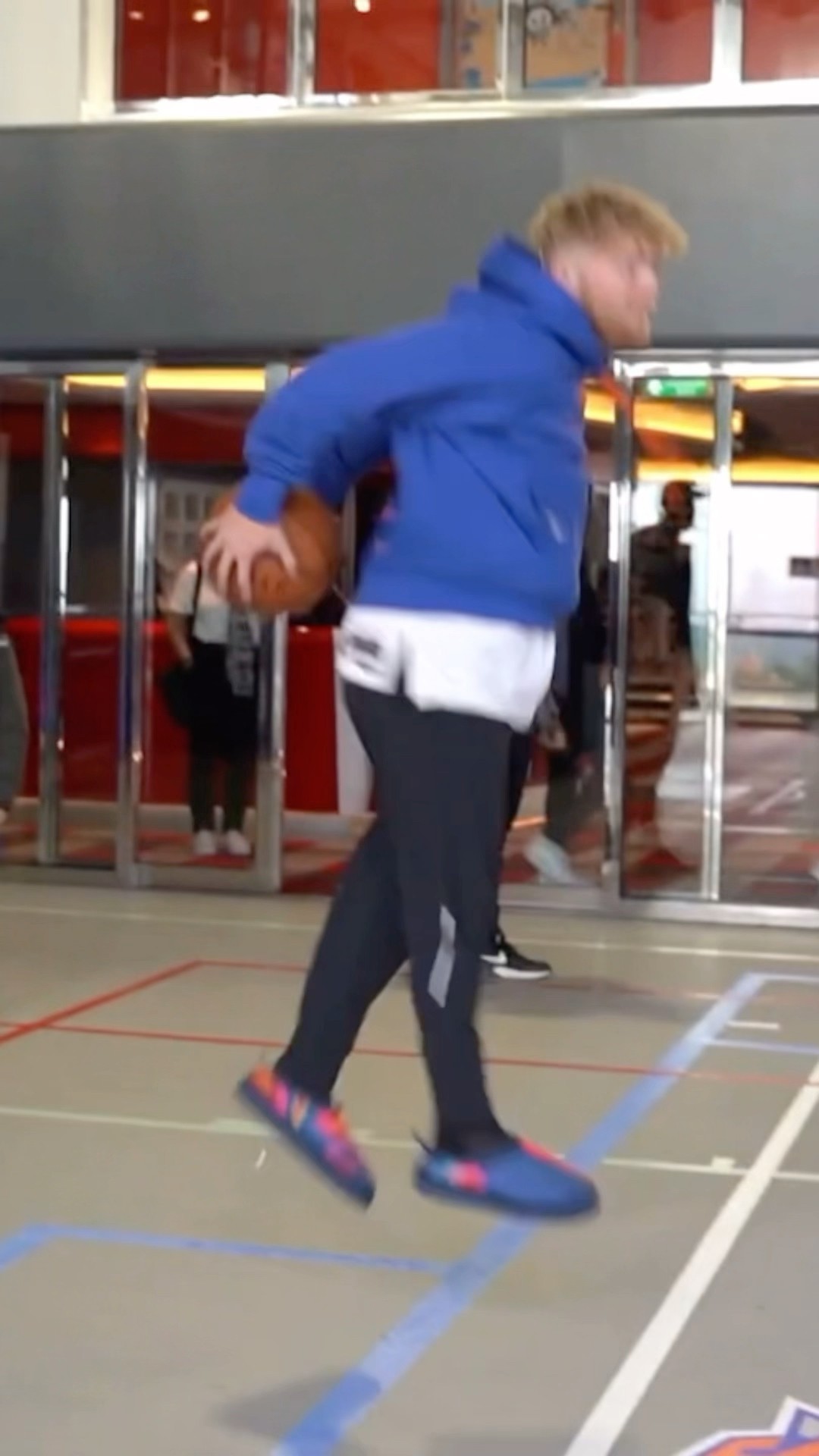 T Jass Shows Jamal Crawford His Crazy Layups!