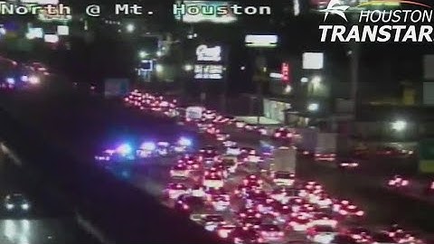 Deadly auto-pedestrian crash on North Freeway, Houston police investigating