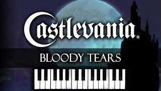 Castlevania - Bloody Tears | Piano Version chords