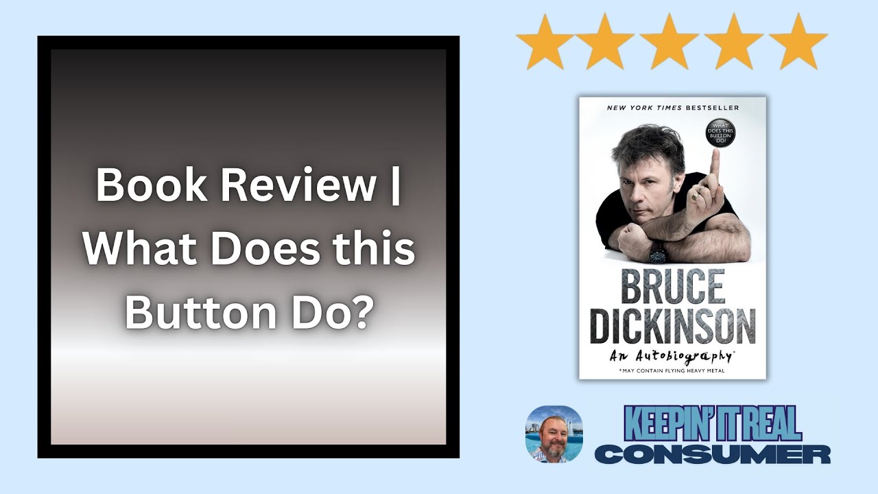 Bruce Dickinson Memoir Review — What Does This Button Do?