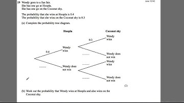 GCSE Revision Video 32 - Probability trees