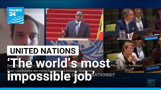 The Worlds Most Impossible Job Who Will Lead The United Nations Next? France 24