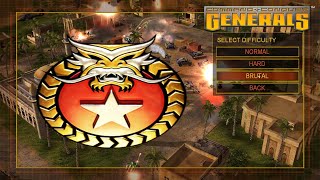 C&C Generals  China Campaign  Brutal Difficulty