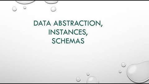 Data Abstraction,Instances,schemas-DBMS in Hindi-Rishabh Pandey