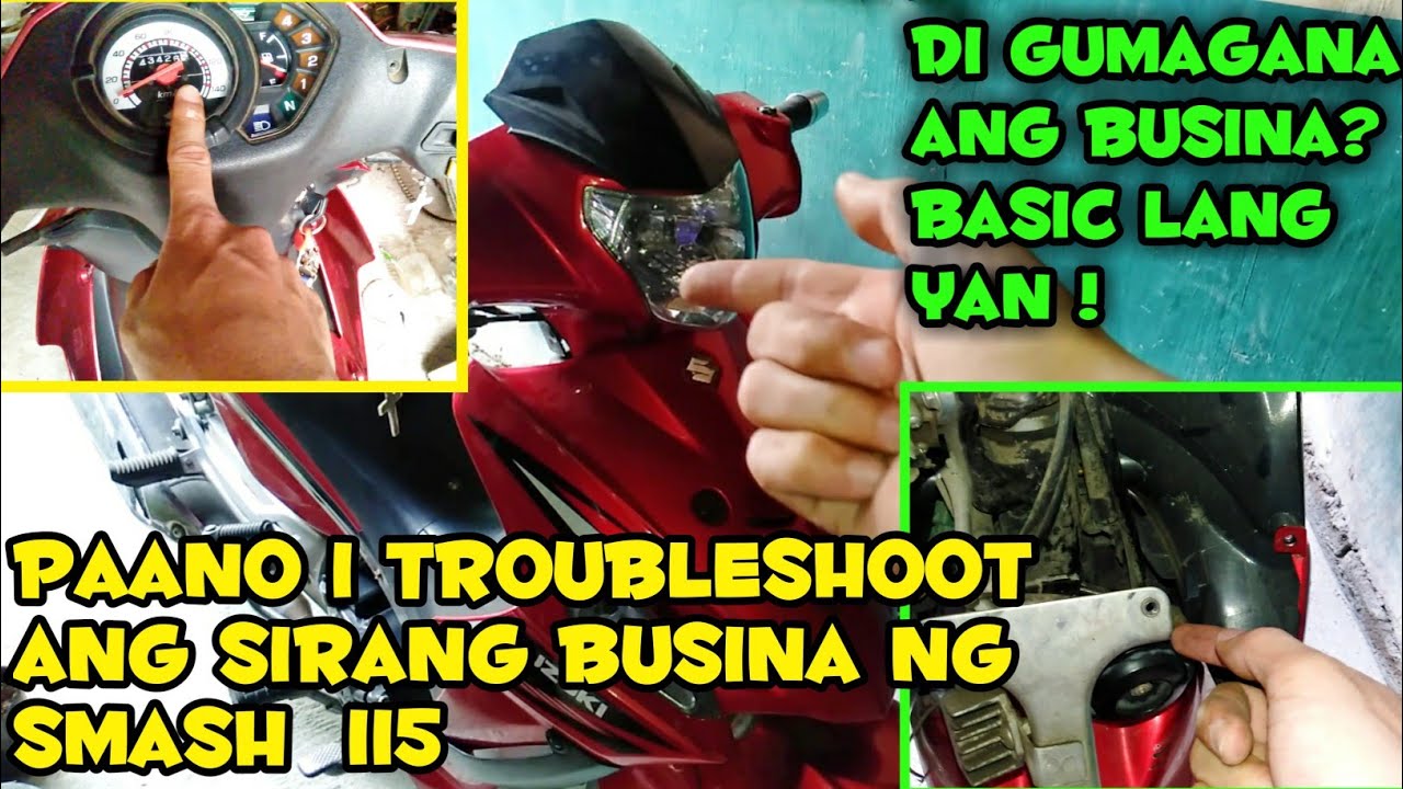 Sirang BUSINA ng SMASH 115! Paano i TROUBLE SHOOT o Gawin | How to TROUBLE SHOOT Motorcycle Horn?