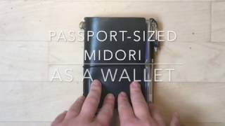 Traveler's Notebook | Flip through | Passport TN Wallet