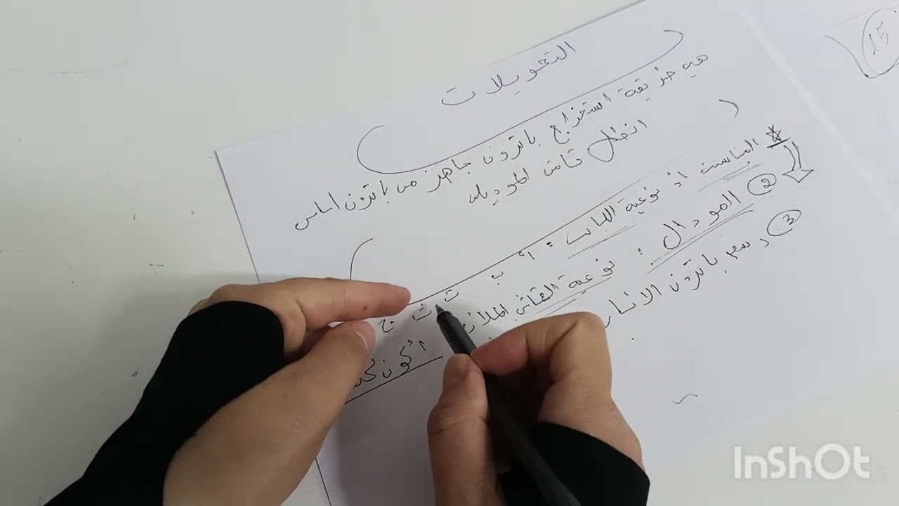 من الدروس الشيقة و المهمة التي لا يمكن الاستغناء عنها في تعلم الخياطة ...التحويلات  