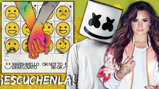 ¡UN EXCELENTE MENSAJE! 🙏 CRITICA CONSTRUCTIVA DE "OK NOT TO BE OK" DE MARSHMELLO & DEMI LOVATO 😍