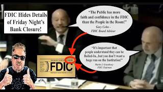 SILVER ALERT! FDIC Closes Nano Bank! Hides Foreign Criminals Stealing from US Tax Payers! (Bix Weir)