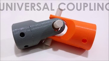 Rapid Prototyping of Universal Coupling -Using MakerBot 3D printer(FDM)