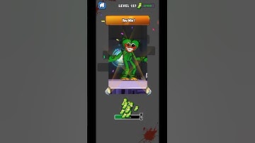 Huggy time level 127 to 128 solution | pull pin puzzle all hard level solution | short video |