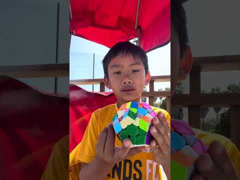 Solving a megaminx.