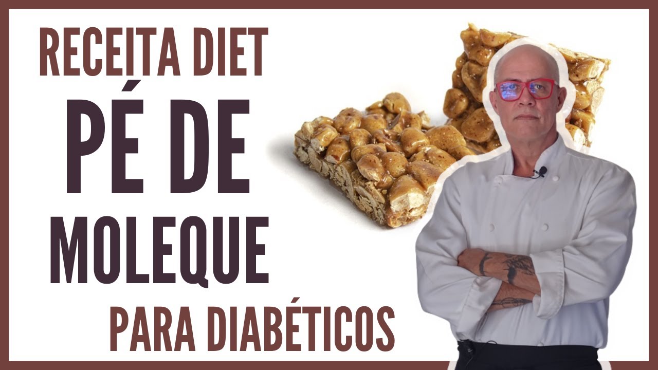 Pé de Moleque para Diabéticos [ Receita Diet ]
