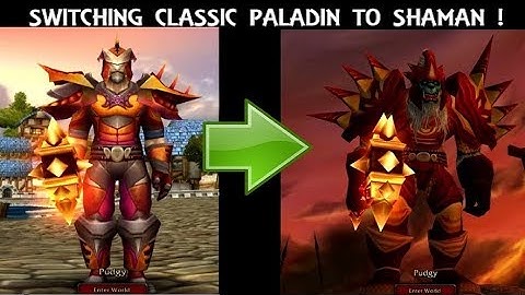 From Classic Retribution Paladin to Enhancement Shaman : Sulfuras for the HORDE!