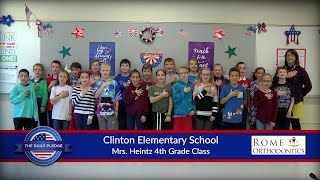 Clinton Elementary School - Mrs. Heintz - Grade 4 - January 24th