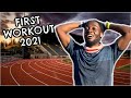 My FIRST Workout of 2021 | GETTING BACK IN SHAPE!