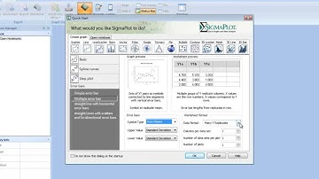 Multiple Error Bar Row Mean