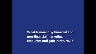 Measuring Marketing Performance What is it