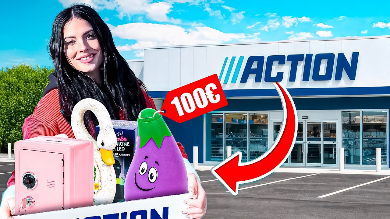 CHALLENGE 100€ da ACTION 🔥😱