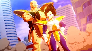 وصول فيجيتا إلى كوكب الأرض لعبة دراغون بول زي | Dragon Ball Z Kakarot