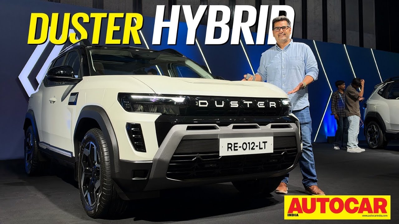 Renault Duster Hybrid - SUV that promises 29kpl! | Walkaround | Autocar India
