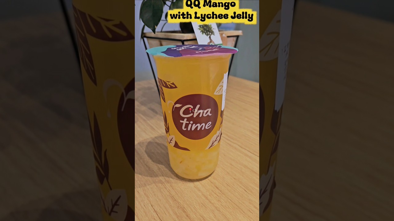 QQ Mango + Lychee Jelly — sooo good! 
