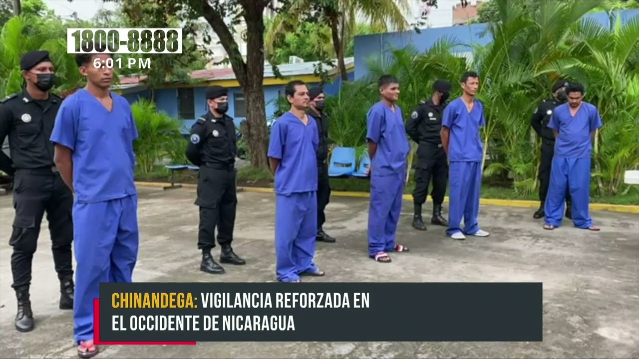Chinandega: 11 presuntos delincuentes bajo investigación - Nicaragua