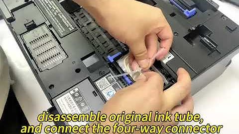 EPSON L8058 / L18050 DTF Modified F-INK/TANK/5 Bulk Ink System with White Ink Circulation Agitation