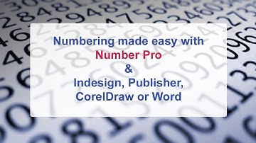 Sequential numbering  for tickets, event tickets, ncr forms or document forms