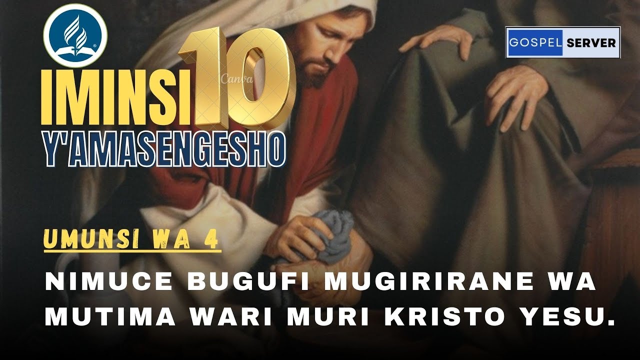 🔴👉Amasengesho y'Iminsi 10 | Umunsi wa 4 | Nimuce Bugufi Mugirirane Wa Mutima Wari Muri Kristo Yesu. 
